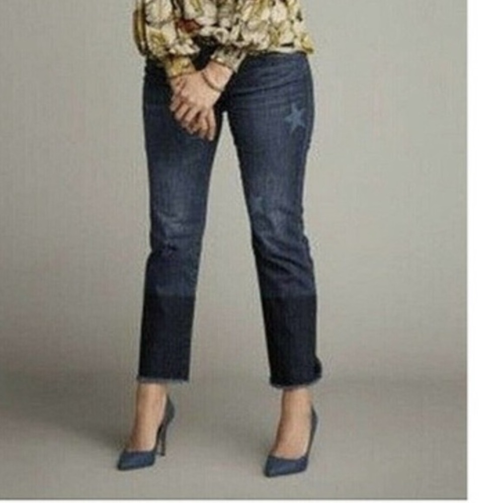 NWOT CAbi 8 Slim Boyfriend Denim Jeans Celebrity Wash Stars Almost Famous #3937